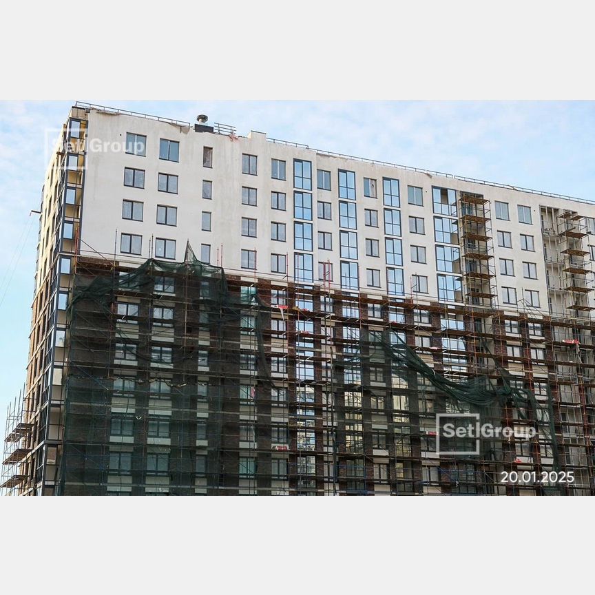 1-к. квартира, 34,4 м², 1/12 эт.
