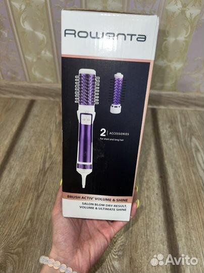 Фен щетка rowenta