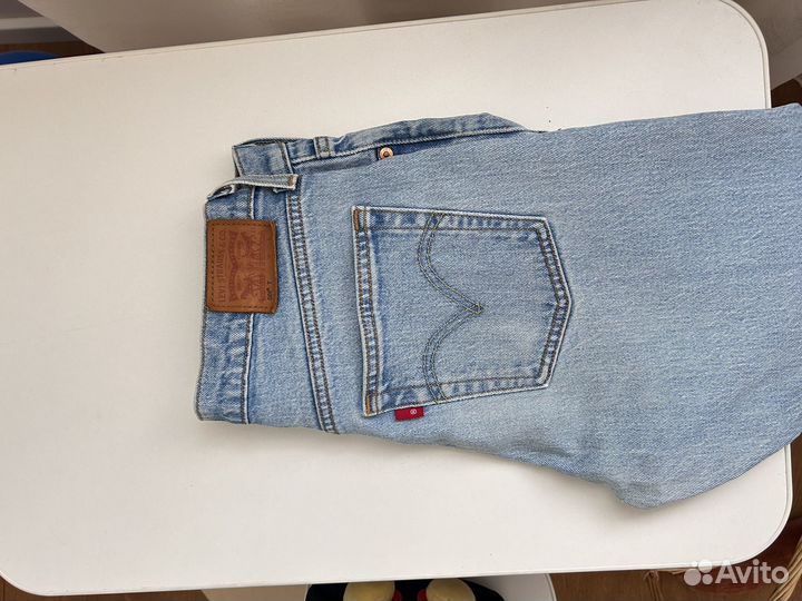 Джинсы levis 501 tapered W25L28