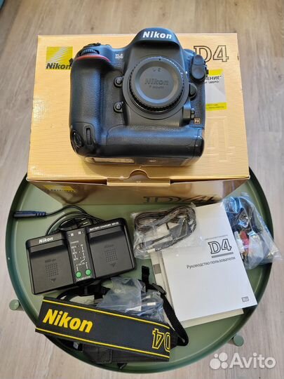 Фотоаппарат Nikon D4 Body + объективы + аксессуары