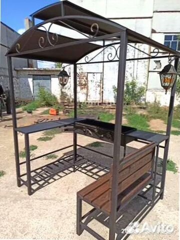 Мангал С крышей