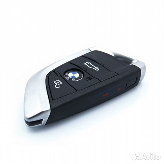 Чехол на ключ для автомобиля BMW / бмв G-серии red