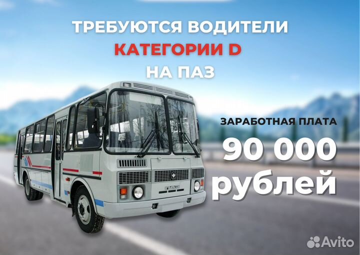 Водитель автобуса категории d