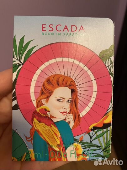 Escada, Пробник, 2 мл