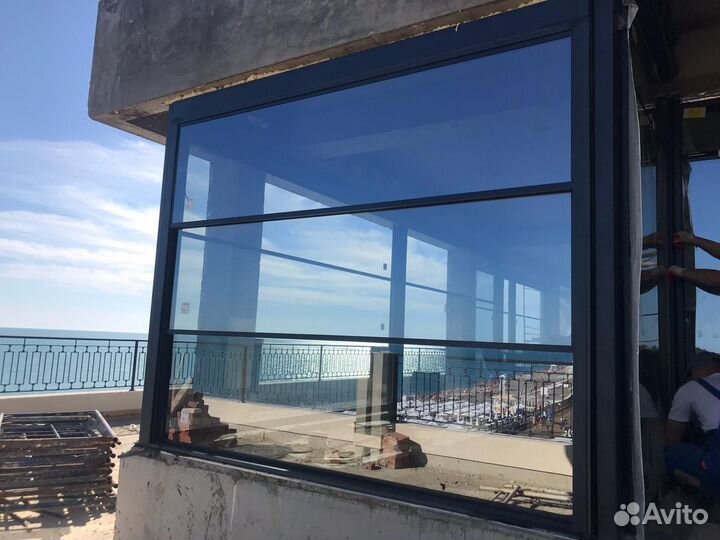 Портальное остекление ресторанов