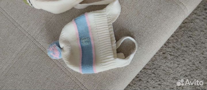 Шапка+шарф. Шапочки хлопок