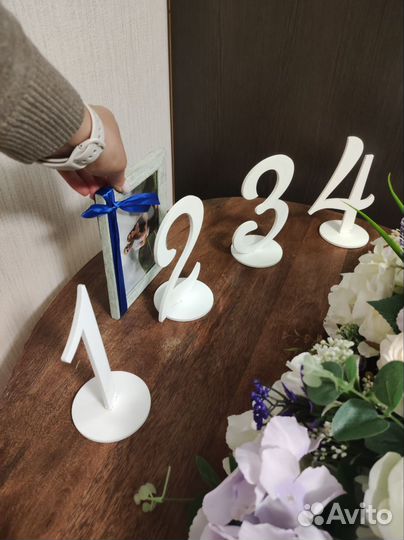 Номерки на столы, рассадка гостей