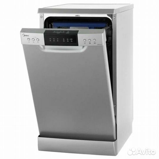 Посудомоечная машина Midea MFD45S110S, серебристый