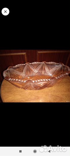 Хрустальные салатники СССР