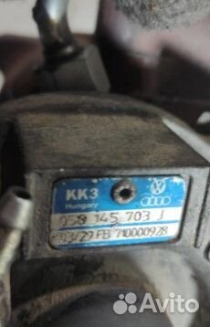 Турбина Audi A4 B5 2000 058145703J 1.8 бензин