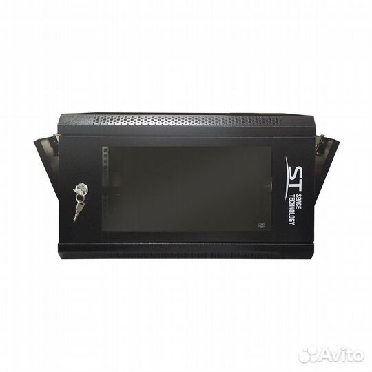 Шкаф коммутационный ST-NC6U01 (черный) С полкой