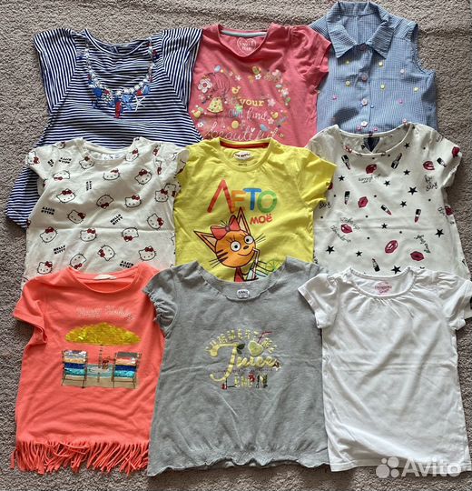 Одежда для девочки пакетом 110 116