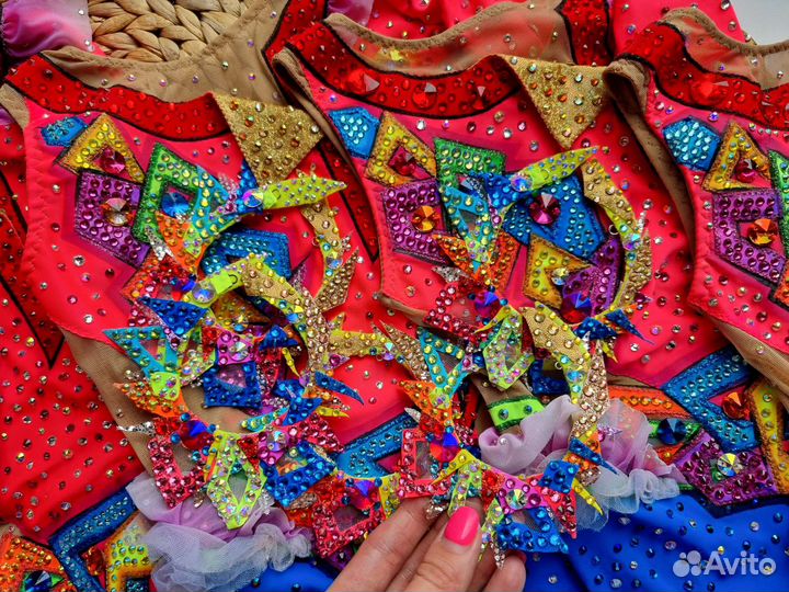 Купальники групповые для гимнастики 5шт