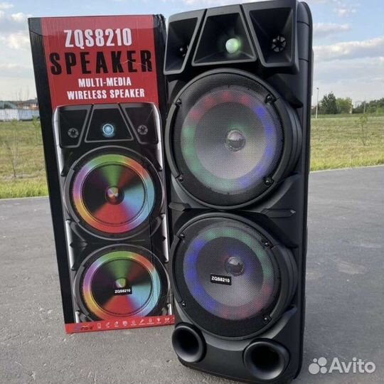 Колонка мощная большая блютуз караоке