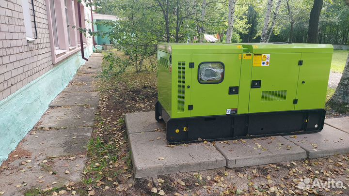 Дизельный генератор 40 кВт в кожухе, новый, 2025г