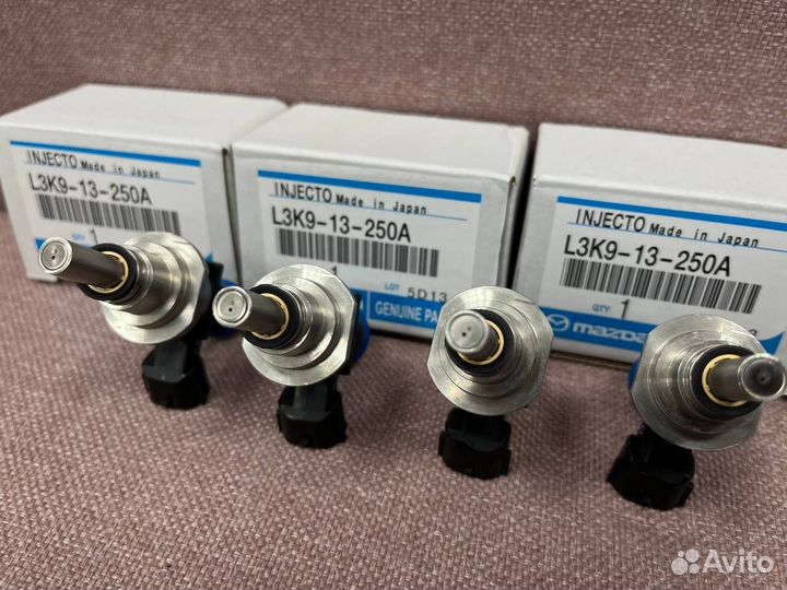 Оригинальные форсунки 2.3 Турбо Мазда