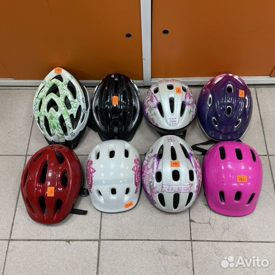 Велошлем в ассортименте