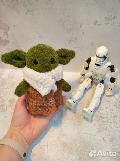 Игрушка ручной работы Мастер Йода