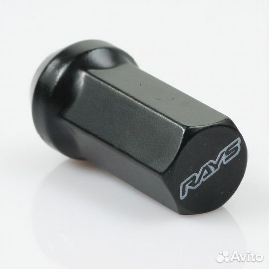 Гайки rays Hyper Steel M12x1.5 (Черный)