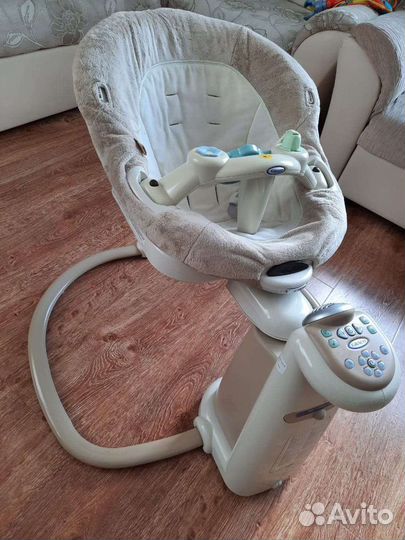 Детские электронные качели для новорожденных