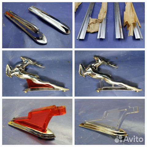 Газ 21 Волга олень, молдинг и подставка