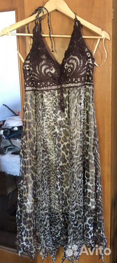 Костюм для фитнеса р.42-44, платье-сарафан р.44