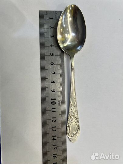 Серебряная чайная ложка СССР