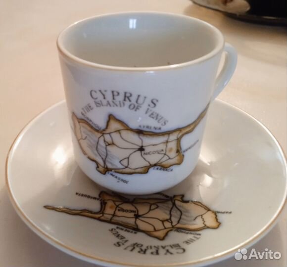 Кофейные чашки Китай 6 пар + пара лфз