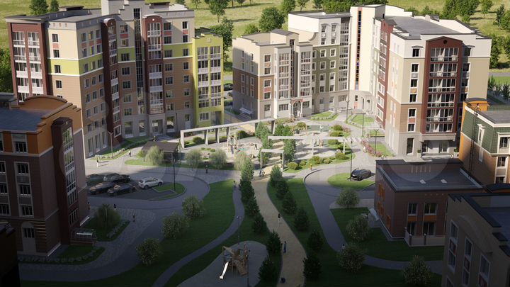 2-к. квартира, 55,5 м², 3/5 эт.