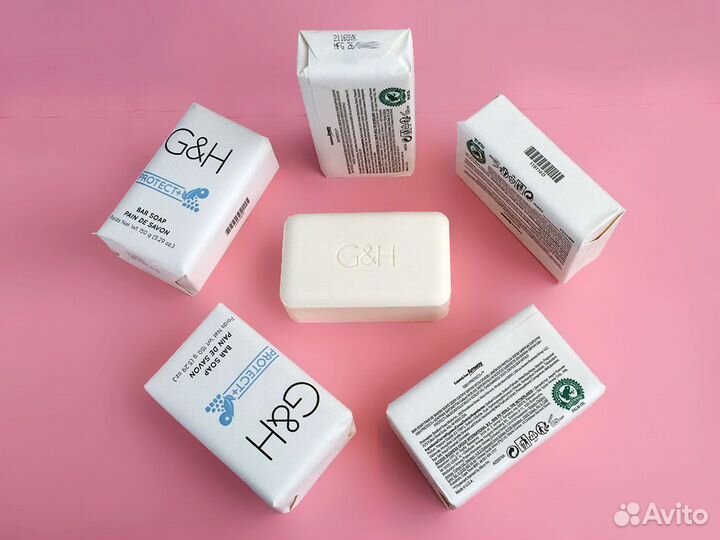 Мыло G&H Protect Plus кремовое 150г 6 кусков Амвей