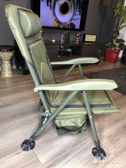 Карповое кресло с подушкой стул рыболовный