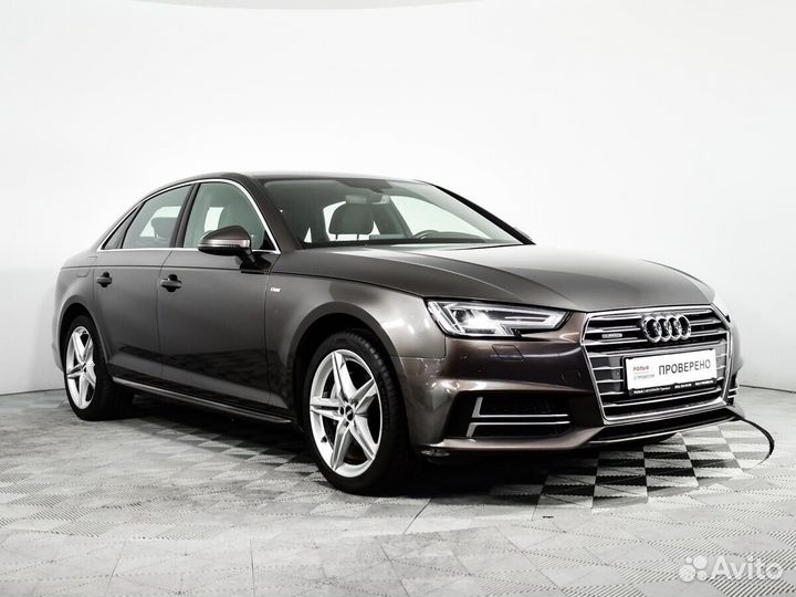 Audi A4 2.0 AMT, 2018, 91 671 км