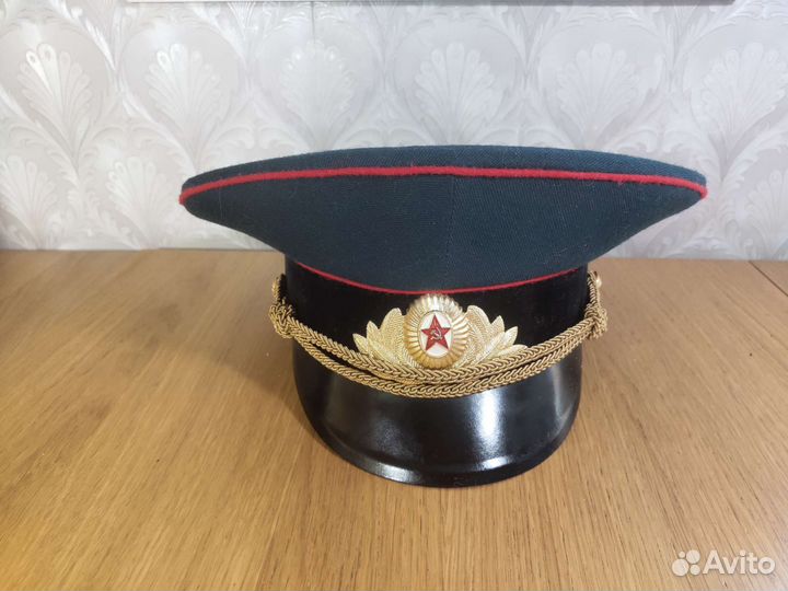 Фуражка офицера СССР танковые войска артиллерия 59