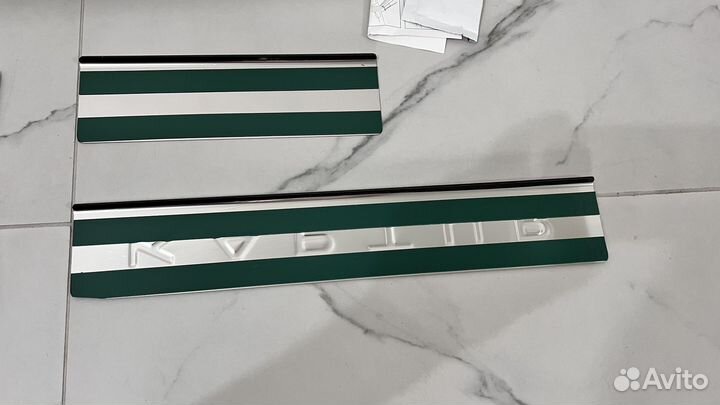 Накладки на пороги Renault Kaptur 2016-2022