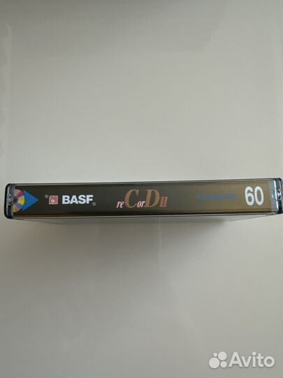 Аудиокассета Basf reCorD-II Chrome II 60 1997 Герм