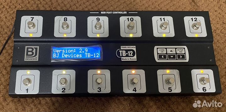 Midi контроллер BJ Devices TB-12,б/п,кабель 5м
