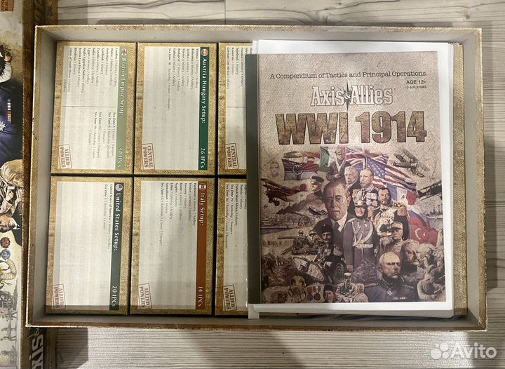Настольная игра Axis & Allies WWI 1914