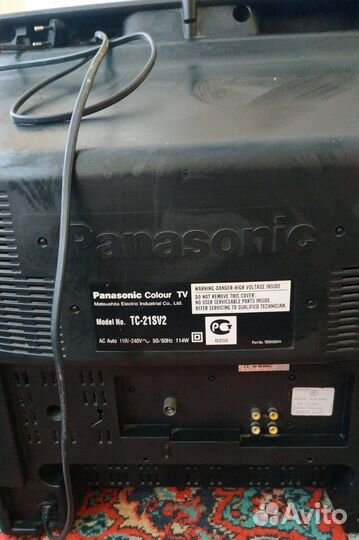 Телевизор цветной Panasonic TC-21SV2 ЭЛТ с VHS