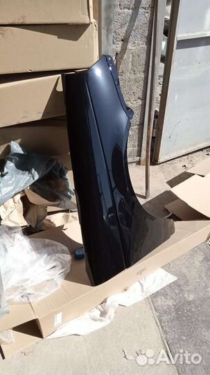 Крыло правое приора цвет сине-черный (космос) 665