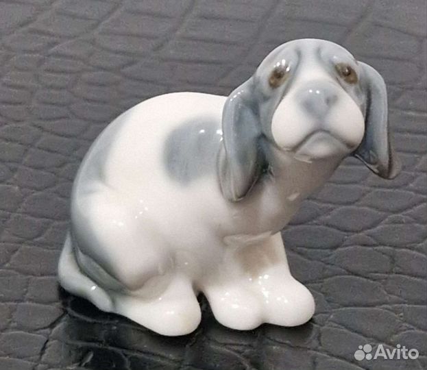 Lladro Щенок Фарфоровaя статуэтка