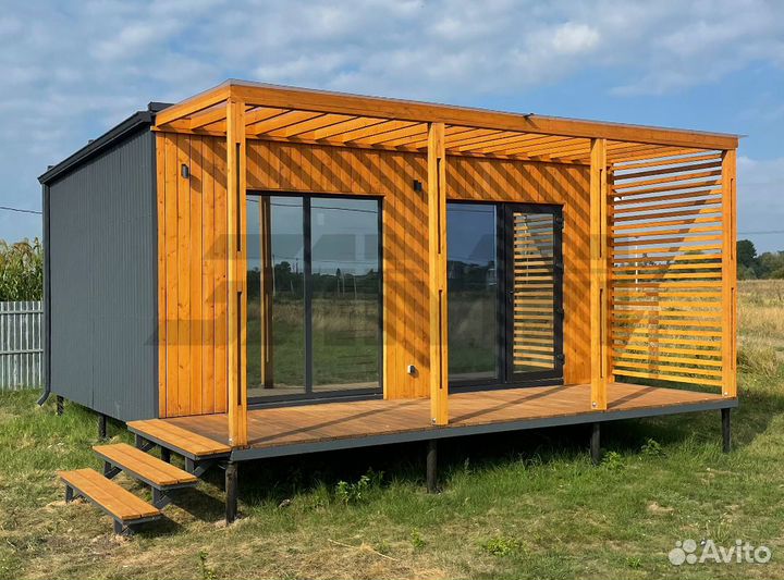 Модульный дом Studio House с отделкой «Под ключ»