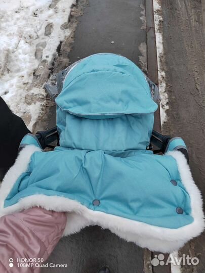 Детские санки коляска ника 7-5