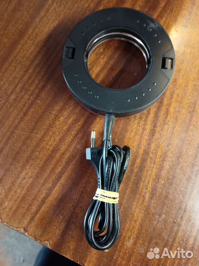 Кольцевая лампа 220 В, кольцо для селфи