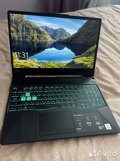 Игровой ноутбук asus tuf gaming f15