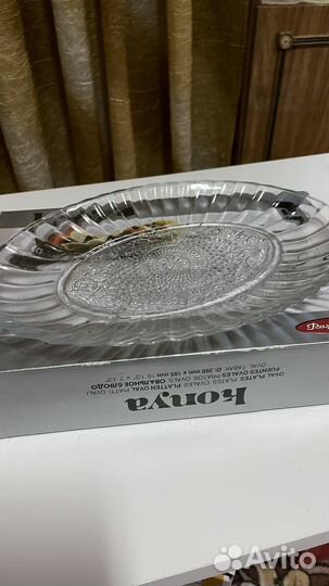 Овальное блюдо