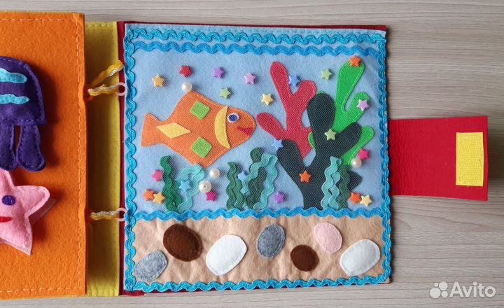 Мягкая книжка из фетра