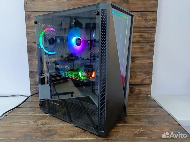 Игровой пк Intel i5-13400F RTX3080 argb Asus TUF