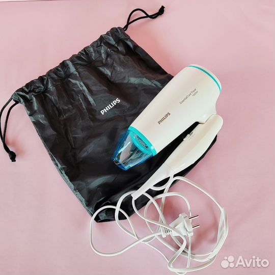 Фен складной Philips Essential Care Travel 1600w