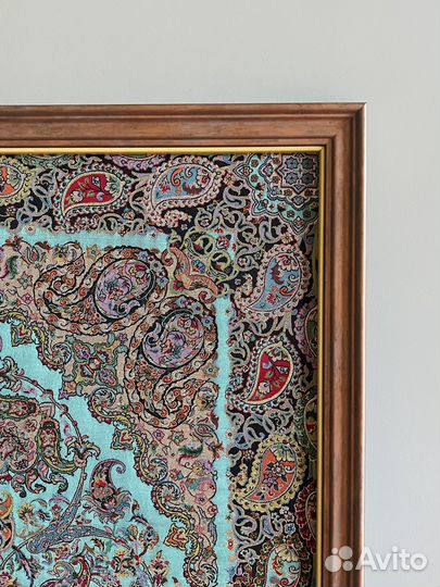 Шелковое панно на стену (Иран)
