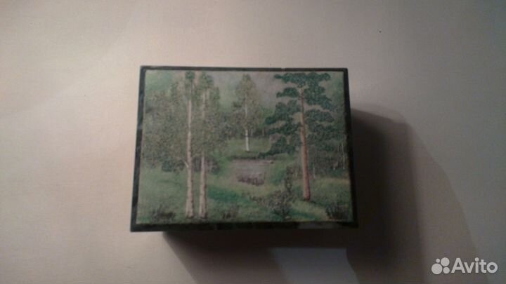 Шкатулка для ювелирных украшений из камня